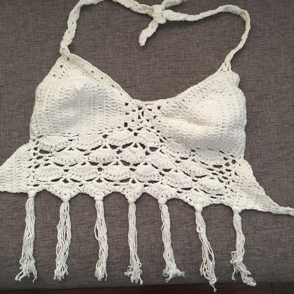 Crotchet bra/crop top